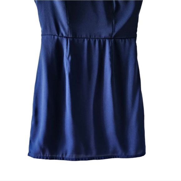 Tobi Callback Mini Dress Blue Size Small. - Picture 8 of 15